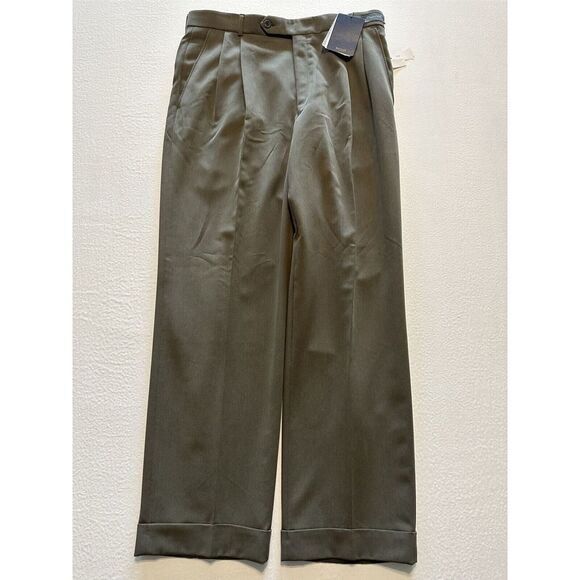 NWT Ballin Relax 35‎ x 32 Dark Khaki Nano-Flex Ultimate Performance Trousers